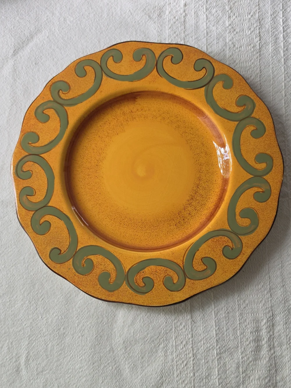 Casa Cristina Home Collection By Cbk Vintage Dinner Plate